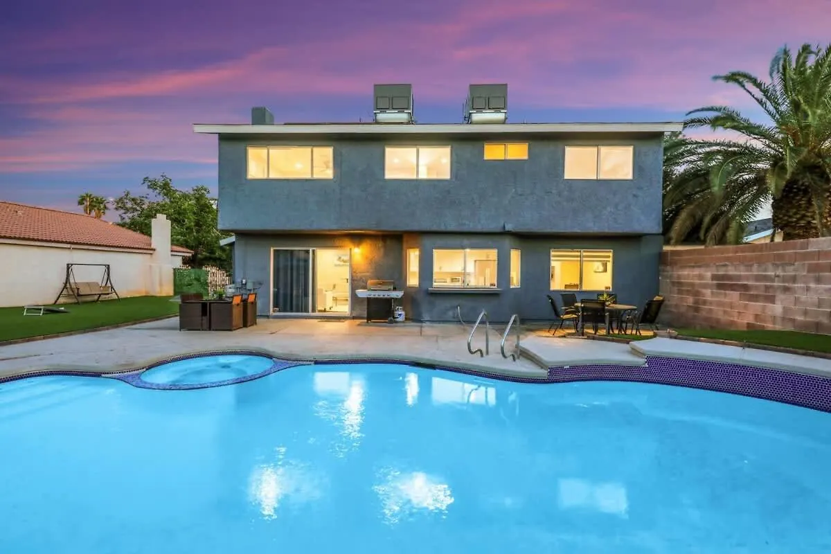 Newly Renovated Modern Oasis W Pool Mins To Strip Villa Las Vegas 0*,